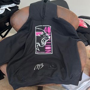 signed Mrbeast limited edition 40 million subscribers